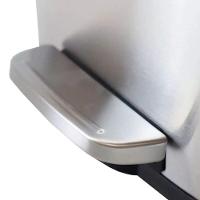 Lixeira Inox Com Pedal De 30l - Elegância E Praticidade Para Sua Cozinha Moderna - 2