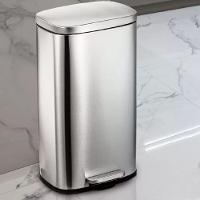 Lixeira Inox Com Pedal De 30l - Elegância E Praticidade Para Sua Cozinha Moderna - 6