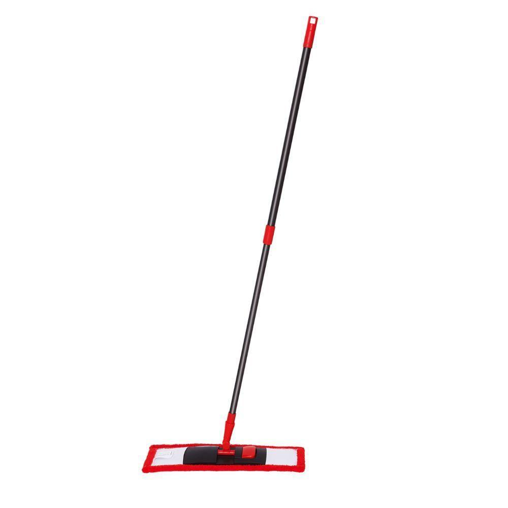 Mop Flat Ajustável Em Microfibra - Limpeza Completa E Prática Para Seu Lar - 1