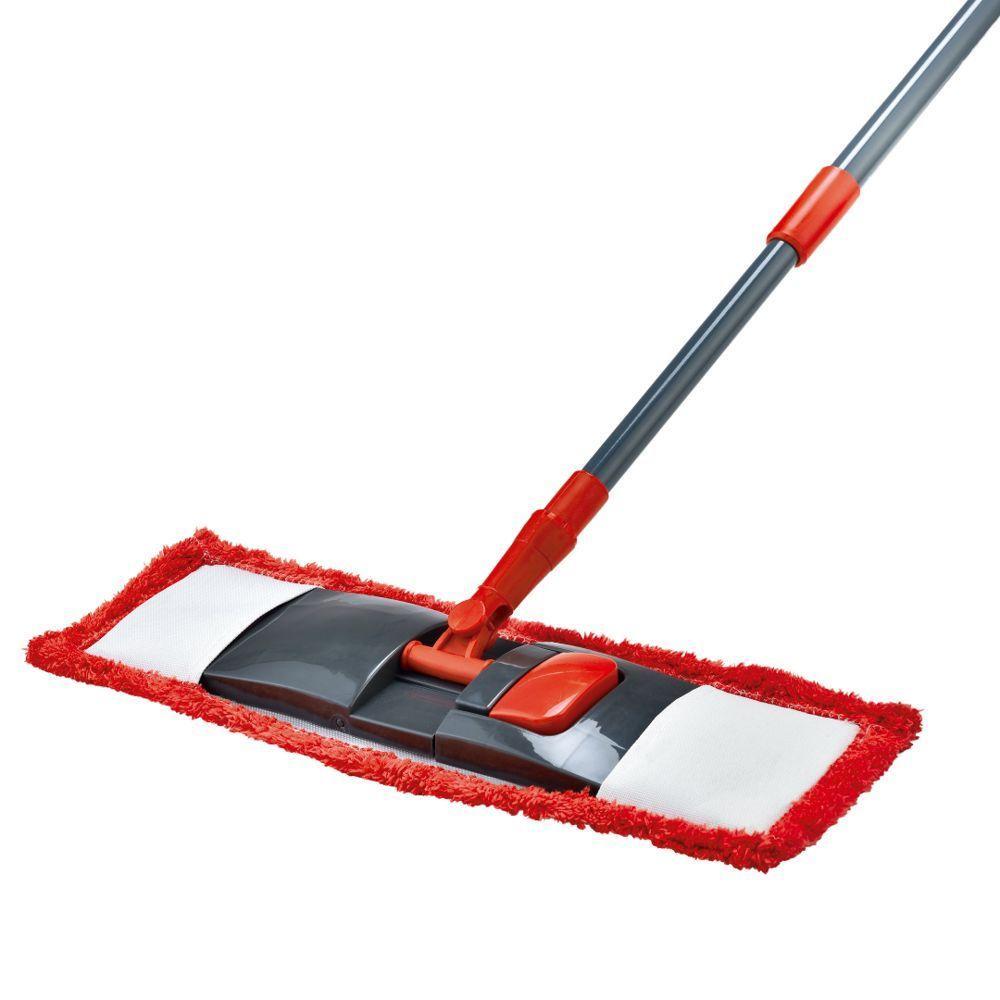 Mop Flat Ajustável Em Microfibra - Limpeza Completa E Prática Para Seu Lar - 3