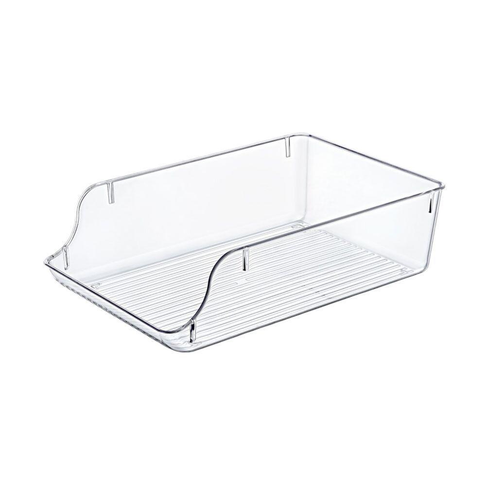 Organizador De Latas Transparente - Praticidade E Estilo Para Sua Geladeira E Despensa - 1