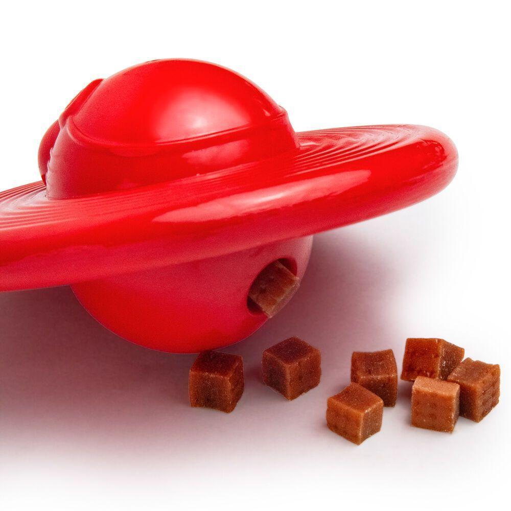 Brinquedo Flutuante Canino Com Apito E Espaço Para Petiscos - Diversão Aquática E Interativa - 5