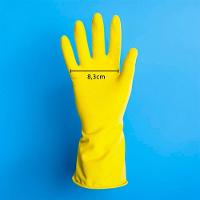 Kit De 10 Pares De Luvas Amarelas Hipoalergênicas Para Limpeza E Cozinha - 6