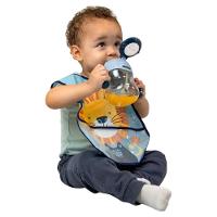 Babador Impermeável Com Bolso Coletor: Elegância E Praticidade Para Os Pequenos Gourmet - 3