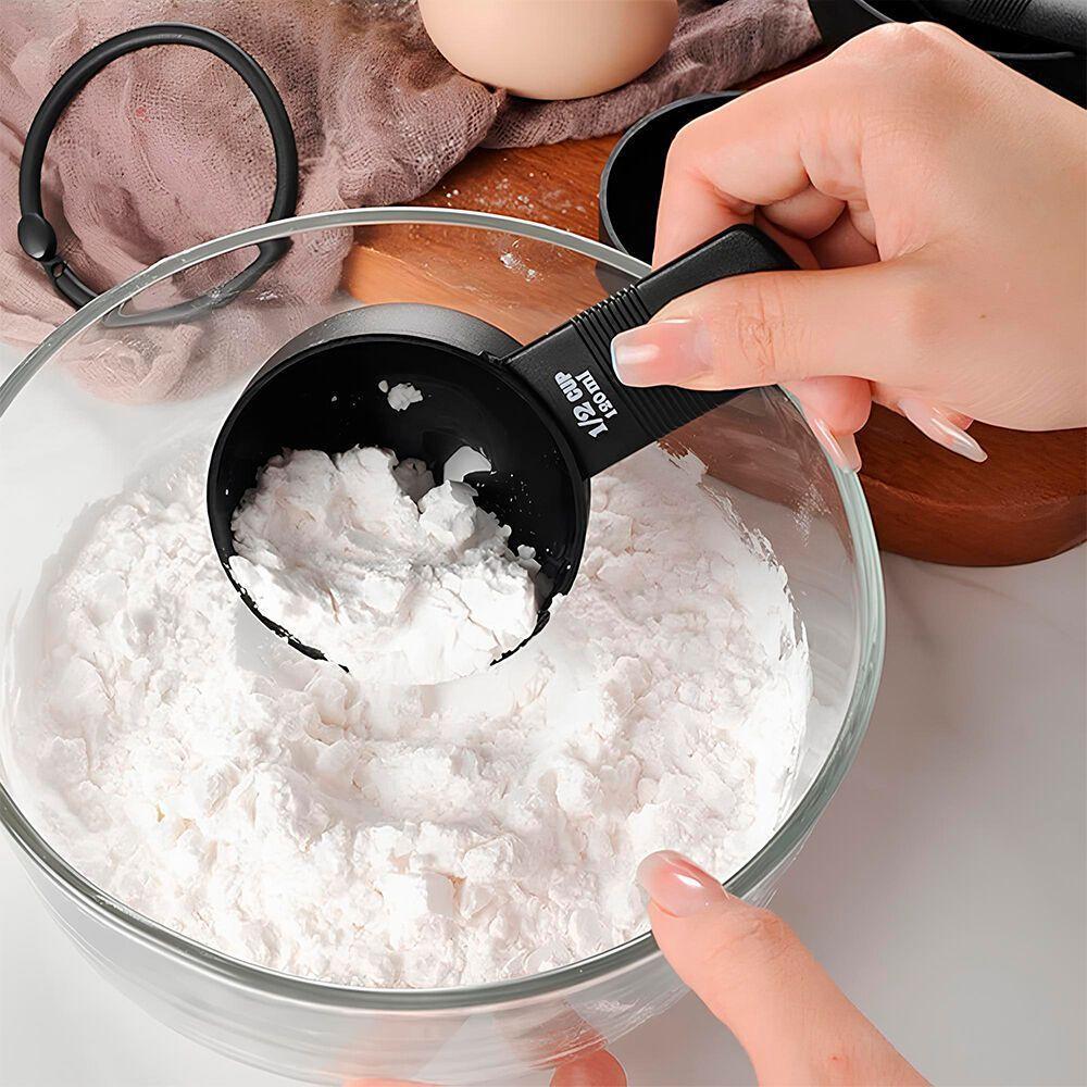 Kit Prático De Colheres Medidoras Em Plástico - 10 Peças Para Cozinha Perfeita - 6