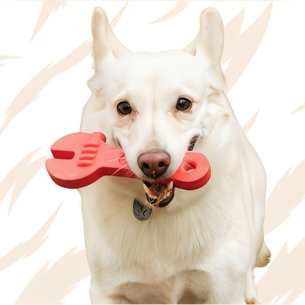 Brinquedo Interativo Para Cães - Ferramenta Divertida Chave Inglesa Estimulante - 2