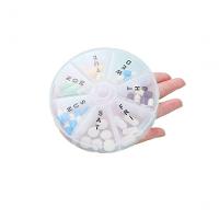 Organizador De Medicamentos Redondo Transparente - Alta Capacidade E Design Moderno Para Saúde E Praticidade - 1