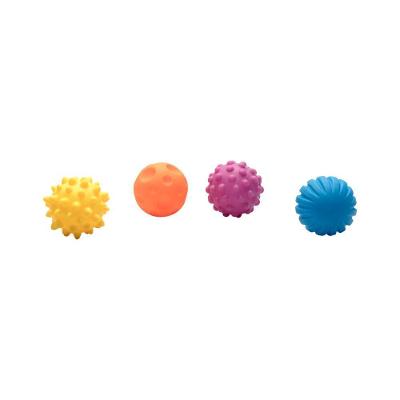 Kit De 4 Bolas Sensorial Interativa - Diversão E Estímulo Criativo Para Crianças - Clingo