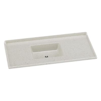 Pia De Cozinha Mármore Sintético 120x55cm Multimóveis CR20479 Travertino