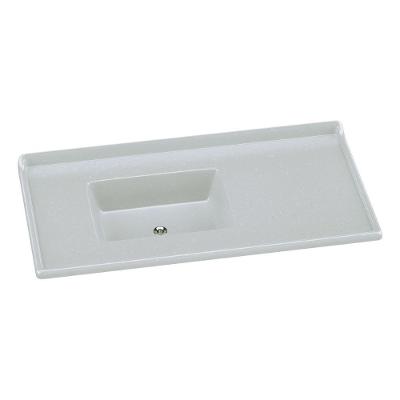 Pia De Cozinha Mármore Sintético 100x53cm Multimóveis CR20478 Off White