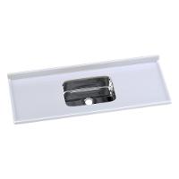 Pia De Cozinha Mármore Sintético 140x55cm Com Cuba Aço Inox Multimóveis CR20473 Gavetaselo - 1