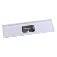 Pia De Cozinha Mármore Sintético 180x55cm Com Cuba Aço Inox Multimóveis CR20476 Gelo - 1