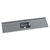 Pia De Cozinha Mármore Sintético 199x55cm Com Cuba Aço Inox Multimóveis CR20477 Cinza - 1