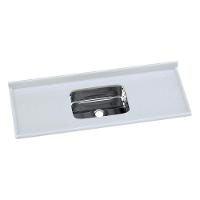 Pia De Cozinha Mármore Sintético 140x55cm Com Cuba Aço Inox Multimóveis CR20473 Off White - 1