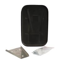 Dispenser De Sabonete Líquido E álcool Gel 500ml - Inox Preto Para Casa Ou Comércio - 2