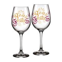 Conjunto Refinado De 2 Taças De Vinho Para Brindes Elegantes E Celebrations - 1
