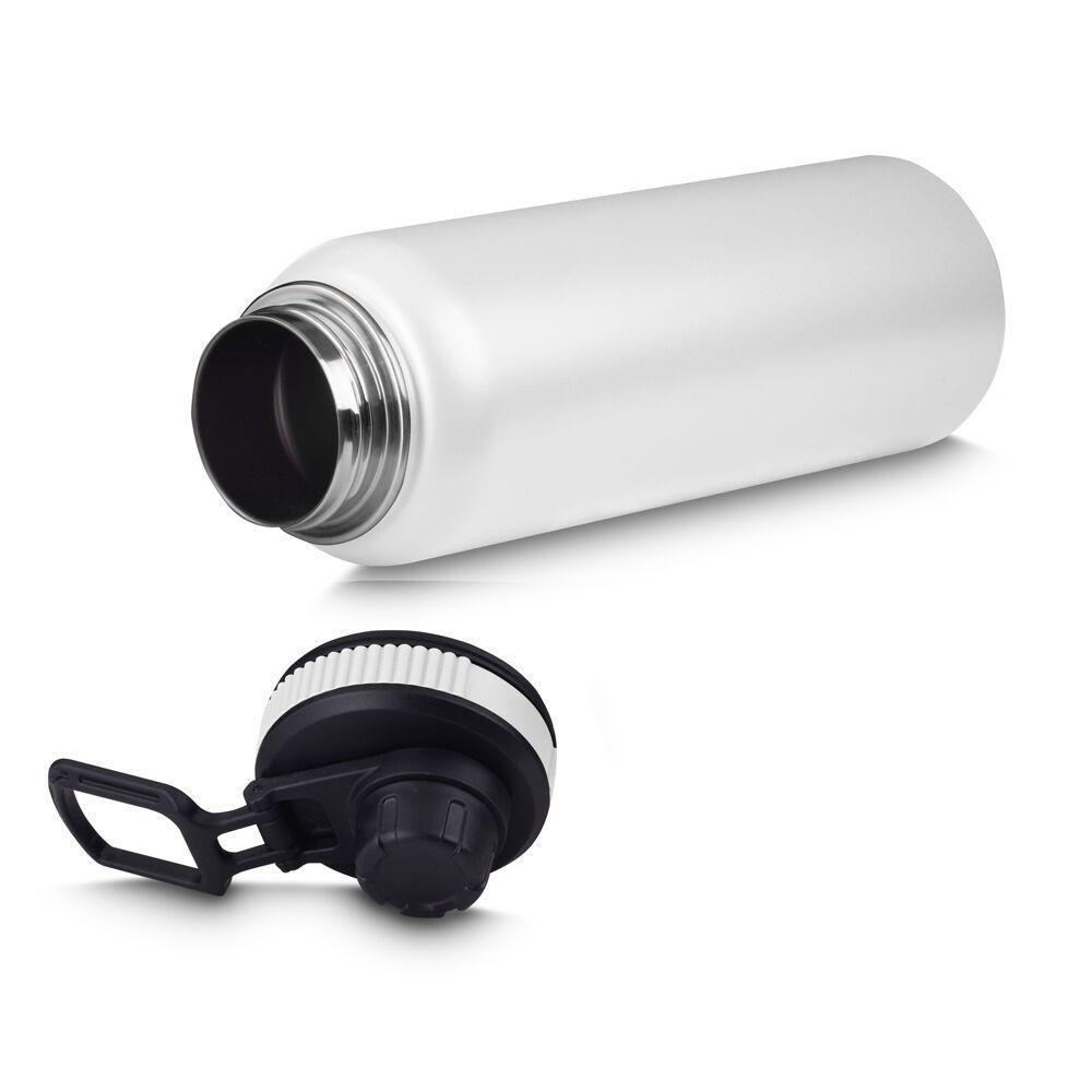 Garrafa Térmica Branca 1,2l Com Alça E Bico - Ideal Para Manter Bebidas Na Temperatura Perfeita - 4