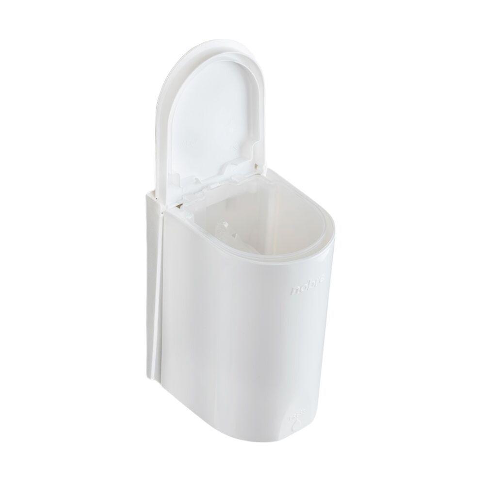 Dispenser Elegante 500ml Para Sabonete Líquido E álcool Gel - Branco Sofisticado - 3