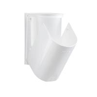 Dispenser Elegante 500ml Para Sabonete Líquido E álcool Gel - Branco Sofisticado