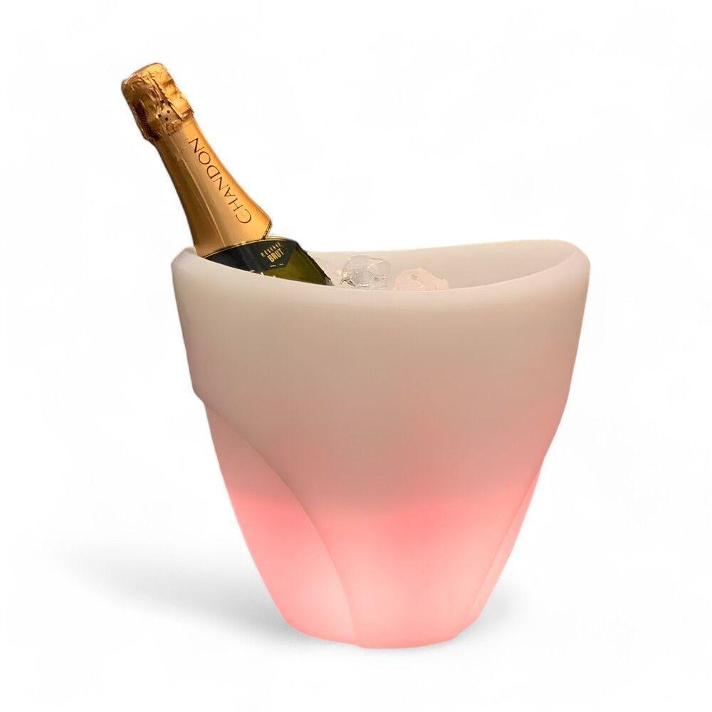 Balde De Gelo Iluminado 5l - Sofisticação E Estilo Para Suas Festas Inesquecíveis! - 2