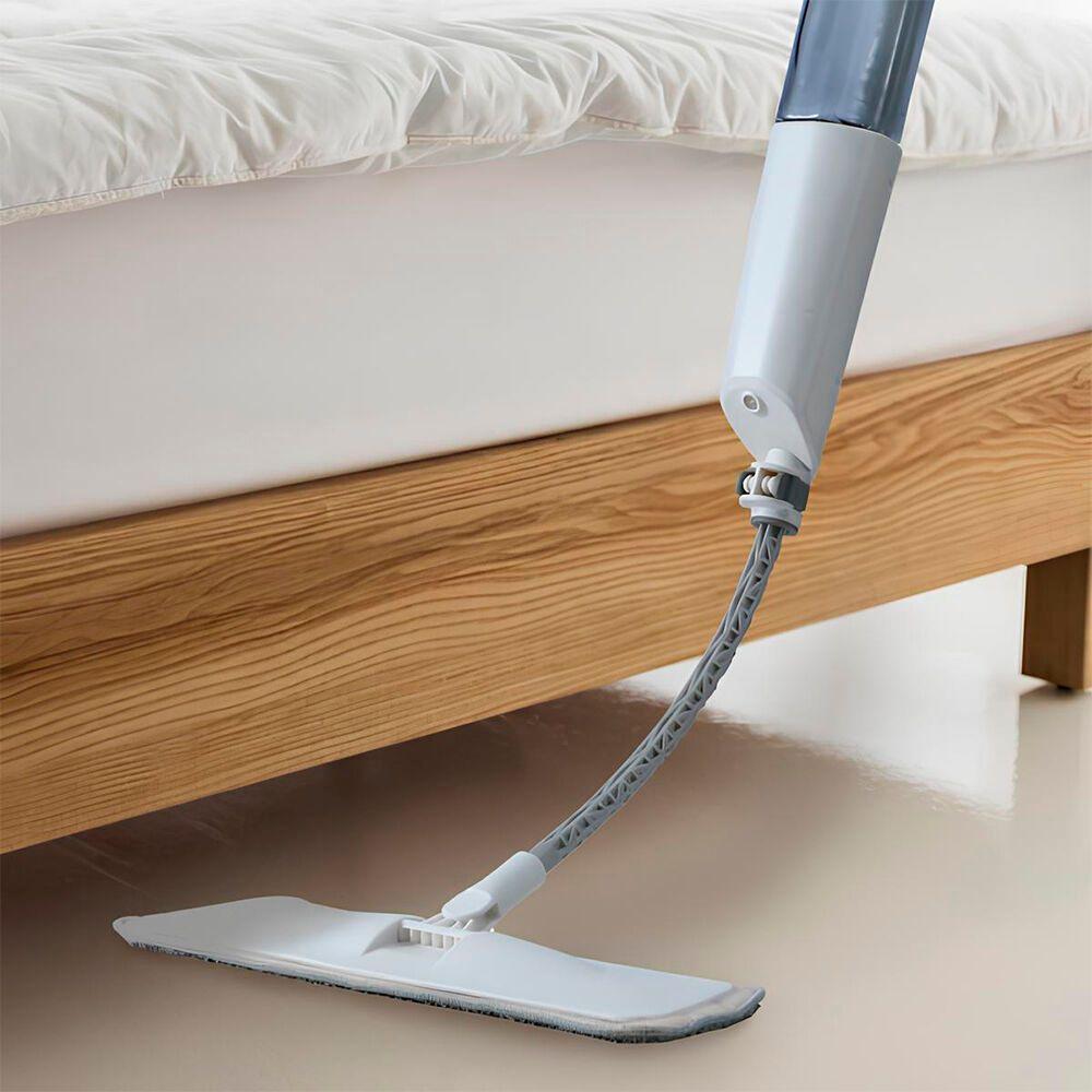 Mop Extensível Com Spray E Cabo Flexível - Limpeza Eficiente Para Todos Os Ambientes - 6
