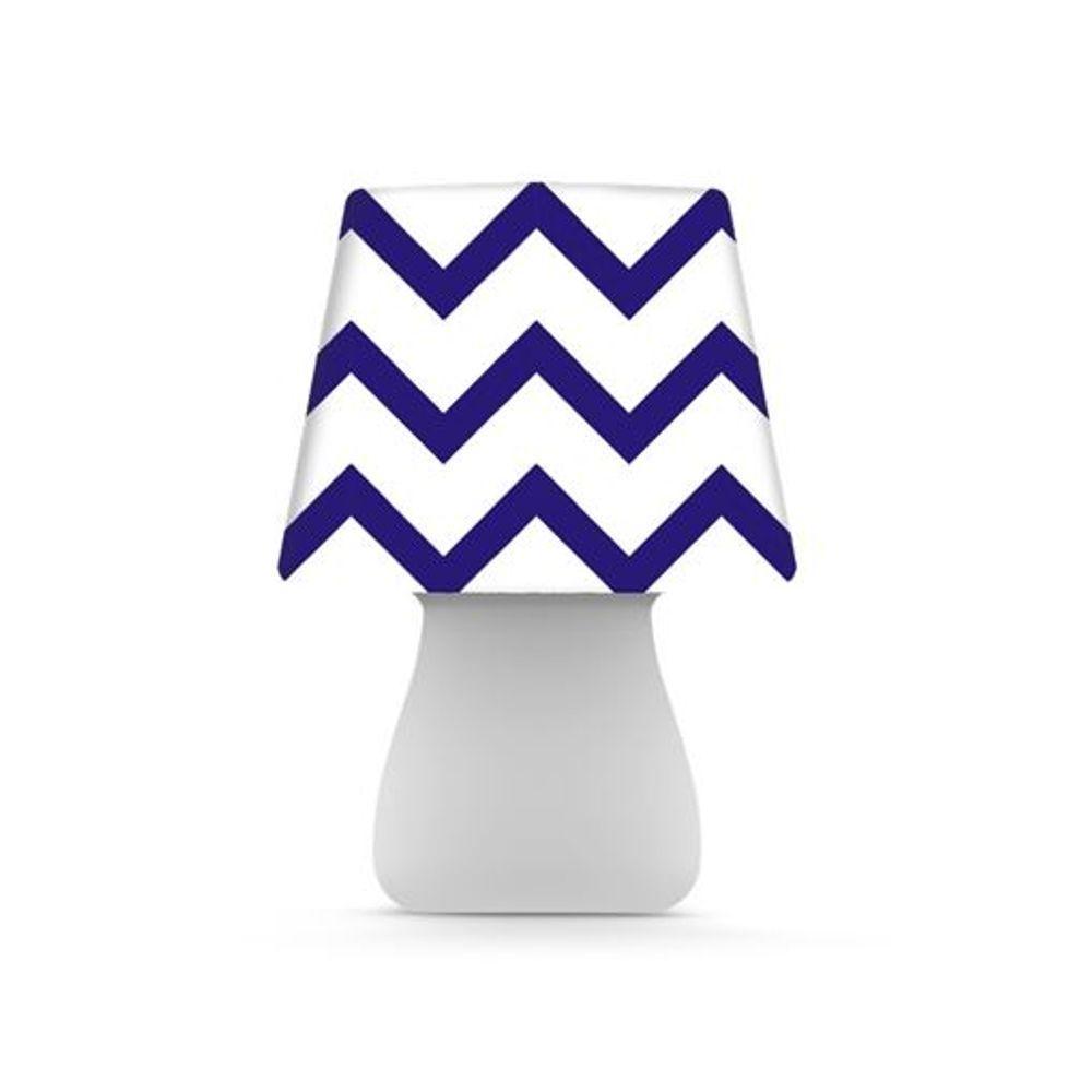 Abajur Zig Zag Grande - Iluminação Elegante Para Ambientes Modernos E Aconchegantes - 1