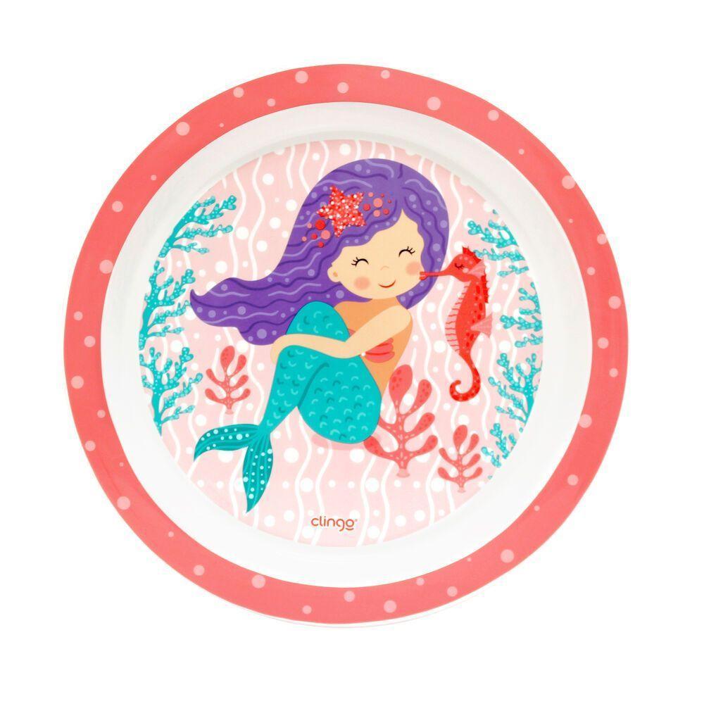 Conjunto De Pratos Infantis Divertidos: Coala, Sereia E Balão Para Refeições Lúdicas - 3