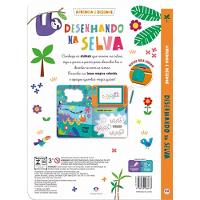 Desenhe E Aprenda: Livro Lousa Magnética Da Selva Para Criatividade Sem Limites! - 2