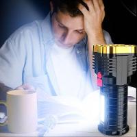 Lanterna Led Premium Com Bateria Longa - Iluminação Sofisticada Para Aventureiros - 4