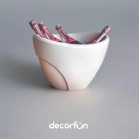 Balde De Gelo Duplo Elegante Para 4 Garrafas ? 13l Em Branca Para Festas E Jantares