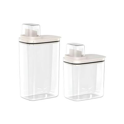 Dispenser Elegante Para Sabão - Kit Organizador Para Lavanderia 2,3l E 1,5l