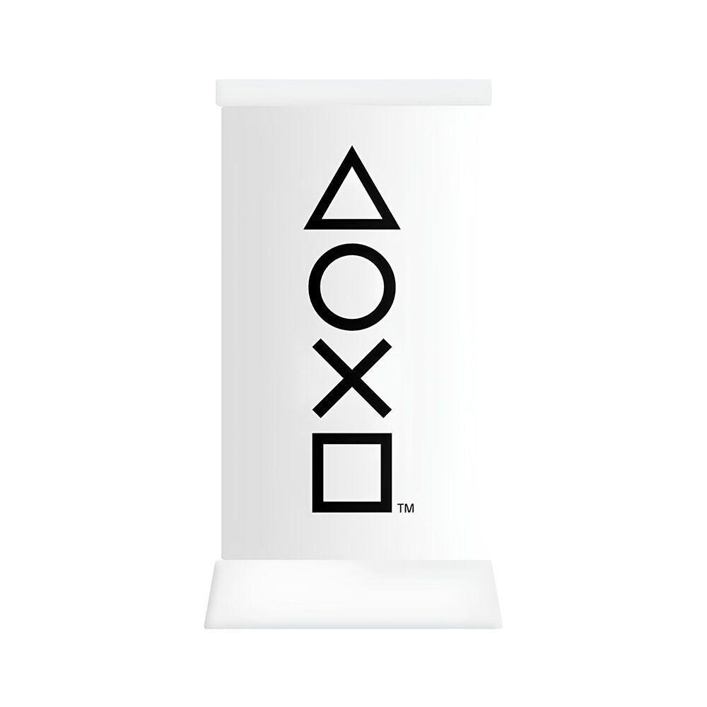 Abajur Luminário ícones Playstation Bivolt Branco - Estilo E Funcionalidade Gamer - 1