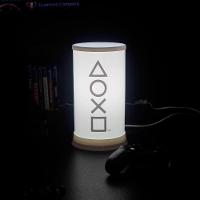 Abajur Luminário ícones Playstation Bivolt Branco - Estilo E Funcionalidade Gamer - 6