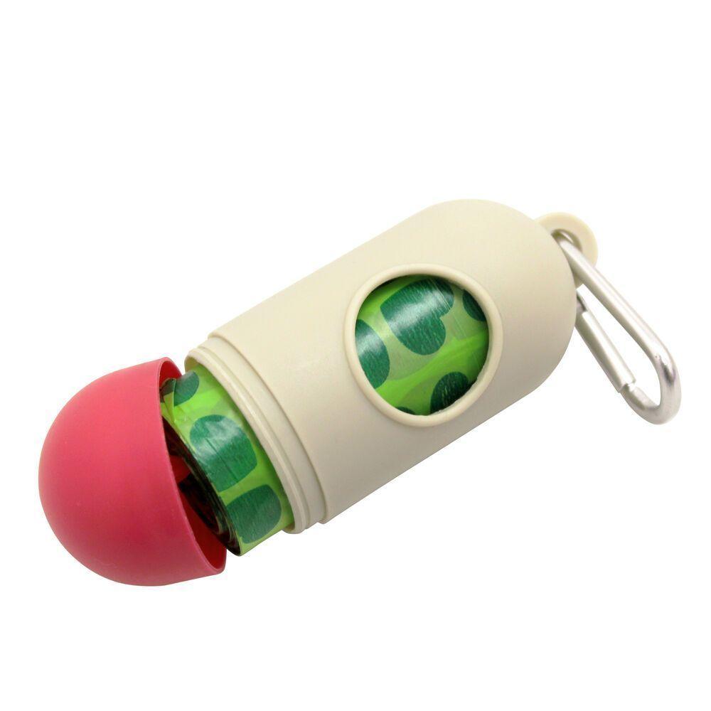 Dispensador Eco-friendly Para Sacolinhas Biodegradáveis De Cães E Gatos - Kit Completo - 5
