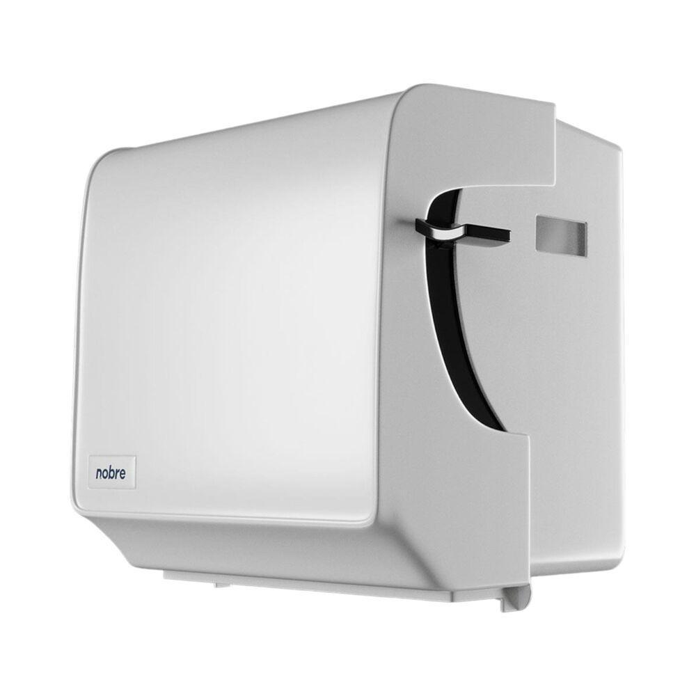 Dispenser Prático Com Alavanca Para Toalha Bobina - Branco, Ideal Para Locais Movimentados - 1