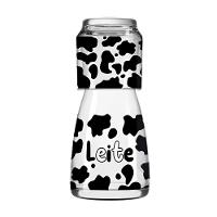 Elegante Jogo De Moringa De Vidro Com Copo - 500ml Para Servir Bebidas Com Sofisticação - 1