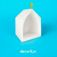 Oratório Brilhante Em Branco - Sofisticação E Luz Para Seu Lar - 5