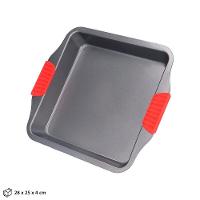 Assadeira Antiaderente Quadrada 28x25cm - Praticidade E Sabor Na Sua Cozinha - 6