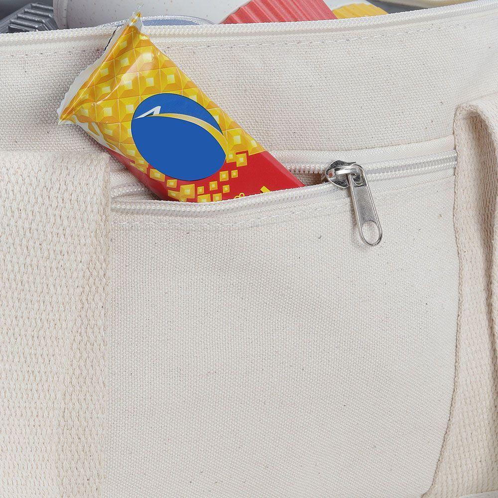 Bolsa Térmica Branca De Algodão: Praticidade E Estilo Para Suas Aventuras Ao Ar Livre - 2