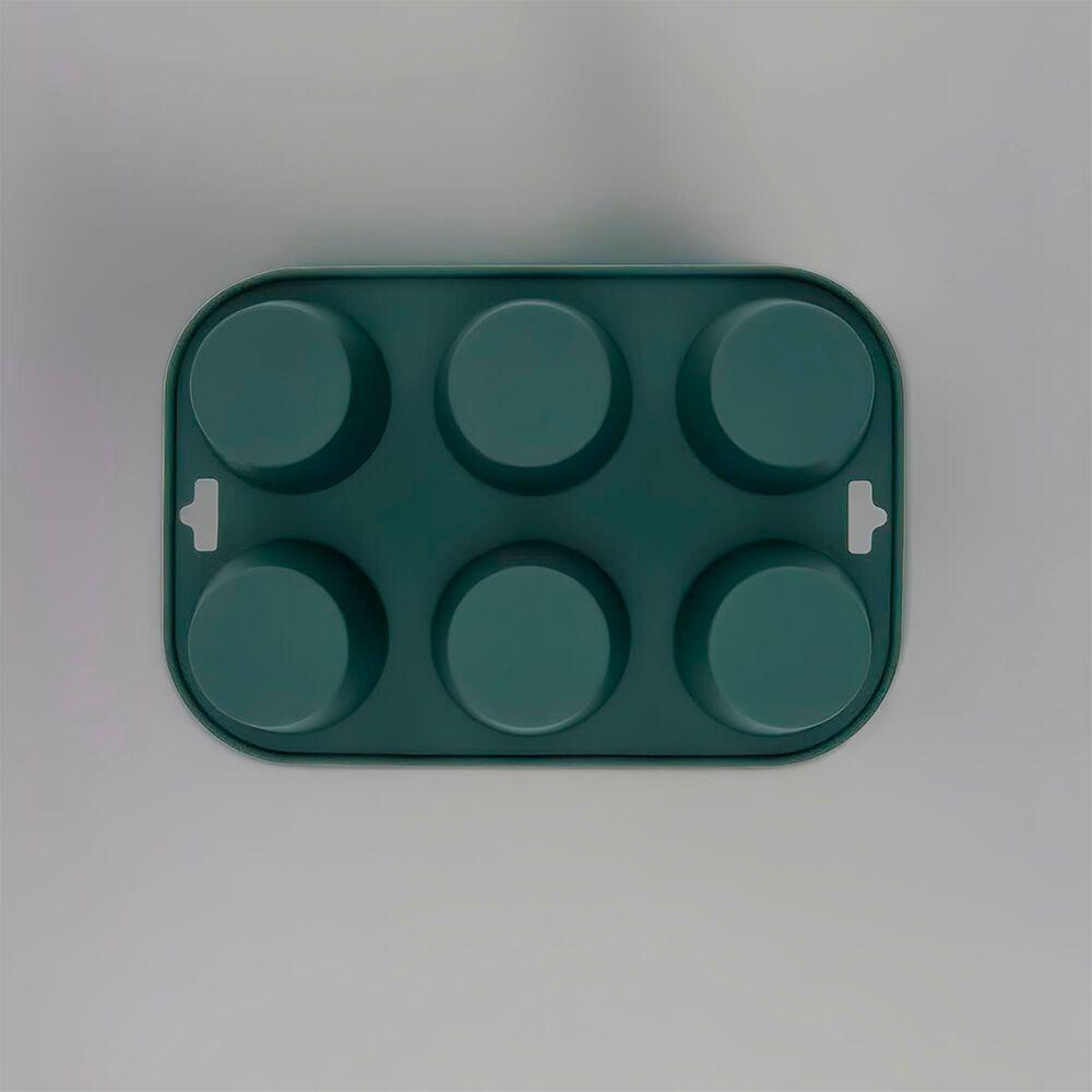 Forma De Silicone Retangular Para 6 Cupcakes - Praticidade E Sabor Na Sua Cozinha! - 3