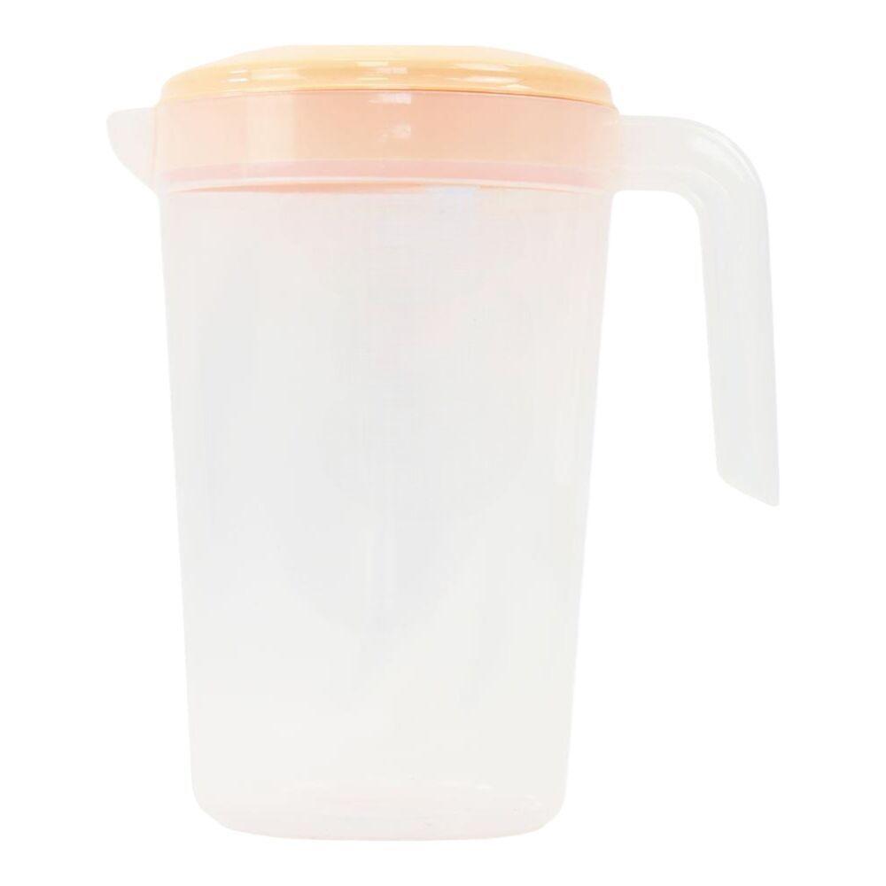 Jarra Plástica Translucida 3,5l Com Tampa Amarela - Estilo E Praticidade Para Suas Bebidas - 2