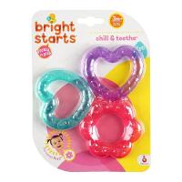 Alívio Gengival Em Grande Estilo - Kit Mordedores Chill & Teethe Com 3 Divertidos Mordedores - 4