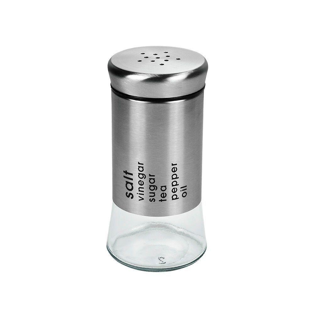 Conjunto Elegante De Saleiro E Pimenteiro De Vidro - 100ml Para Temperos Práticos - 1