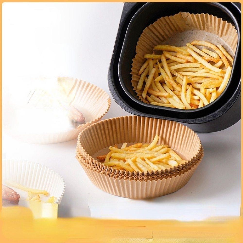 Kit Prático Com 50 Forros Descartáveis Para Airfryer 3 A 5 Litros - Cozinhe Sem Bagunça! - 2