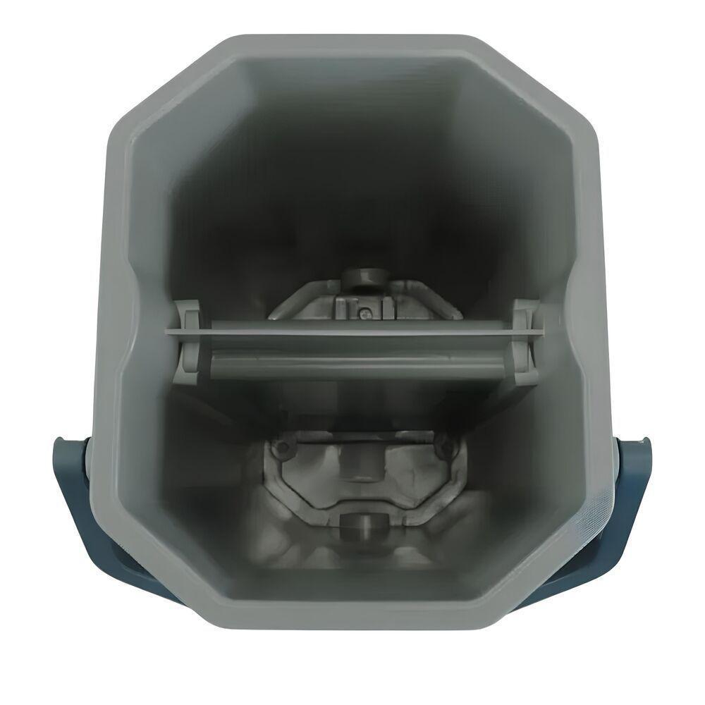 Mop Flat 10l Com Balde E Refil De Microfibra - Limpeza Prática E Eficiente - 3