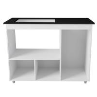 Balcão Para Cooktop 5 Bocas 114cm 9475 Branco Mobbs Branco - 5