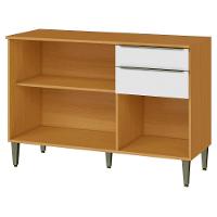 Balcão Com Tampo 3 Portas 2 Gavetas 120 Cm Mdf 2006806 Cinamomo Branco Armoveis - 6