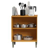 Balcão Com Tampo 2 Portas 70 Cm Mdf 2006805 Cinamomo Branco Armoveis - 7