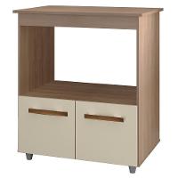 Balcão Multiuso Com Nicho 75cm 9450 Savana Off White Mobbs - 1