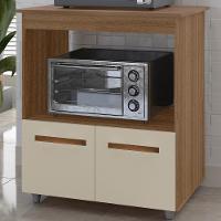 Balcão Multiuso Forno 2 Portas 75 Cm Angela Savana Off White Mobbs - 2